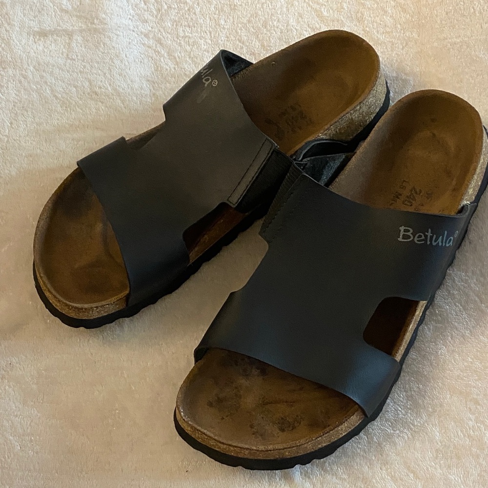 BETULA by Birkenstock Women's Black Sandals